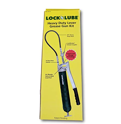 Locknlube Lever Grip Grease Gun #TOP4