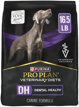 Pro Plan Veterinary Diets Purina DH Dental Health Canine Dog Food Dry Formula - 16.5 lb. Bag