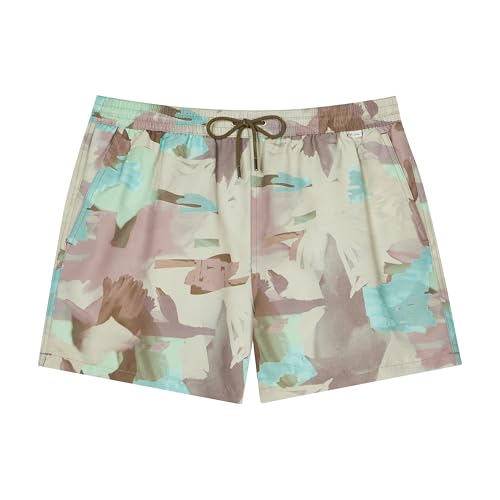 Paul Smith Men's Ps Abstract Foliage Swim Trunks