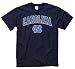 North Carolina Tar Heels Arch with Logo T-Shirt (Navy, Medium)