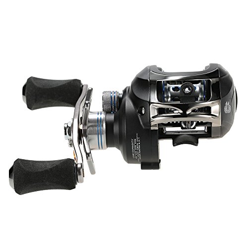 Festnight LMA200 10 + 1BB rolamentos mão direita isca Casting pesca carretilha alta velocidade 6.3:1