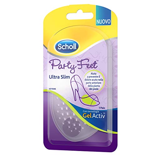 Scholl Party Feet Ultra Slim Cuscinetti in Gel...