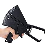 medidor de calibres muy pequeños ALTA PRECISIÓN: El calibrador de grasa corporal es una herramienta indispensable para una medición precisa, confiable y efectiva de la grasa corporal. Utilice cómodamente el método del pliegue cutáneo para obtener lecturas de espesor sin necesidad de que nadie mida. Una báscula típica no puede distinguir entre grasa corporal y masa corporal magra, pero los calibradores de grasa corporal sí pueden. El conveniente conjunto de herramientas de calibradores puede rastrear y lograr fácilmente sus obje