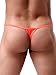 iKingsky Men's Pouch G-string Underwear Sexy Low Rise Thong Panties (Medium, Color 1)