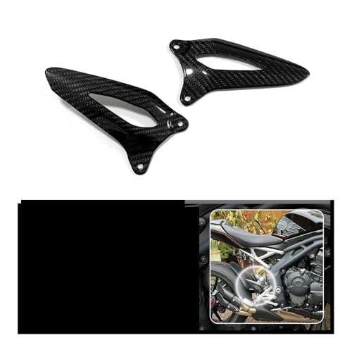 Marchepied carbone Speed Triple 1200RS idéal pour pilotage sur circuit - 2