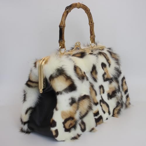 Vintage Fur Satchel PRADA VINTAGE FUR TOTE BAG