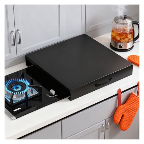 Gas Stoves Top Cover Heat Insulation and Anti-Scalding Hob Cover Board for Standard Gas/Electric Stoves to Expand Kitchen Space(30x40x5cm/11.81x15.75x1.97in)
