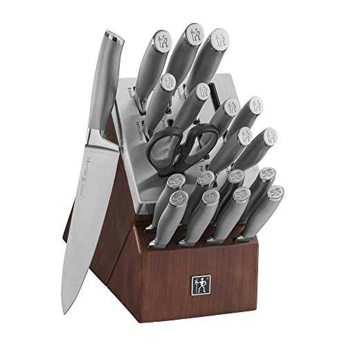 HENCKELS Forged Stainless Steel Modernist Self-Sharpening 20-Piece Knife Block Set by HENCKELS - Used condition - CA$203.30