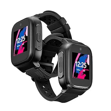 KidWatch Infantil 4G + Wi-Fi com Chamada por Voz e Vídeo + Controle Parental + Geolocalização Preto Multi - P9203