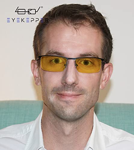 Image of Eyekepper 4-Pack Quality Half-Rim Reading Glasses Readers with Spring Hinges Include Computer Readers for Women Men