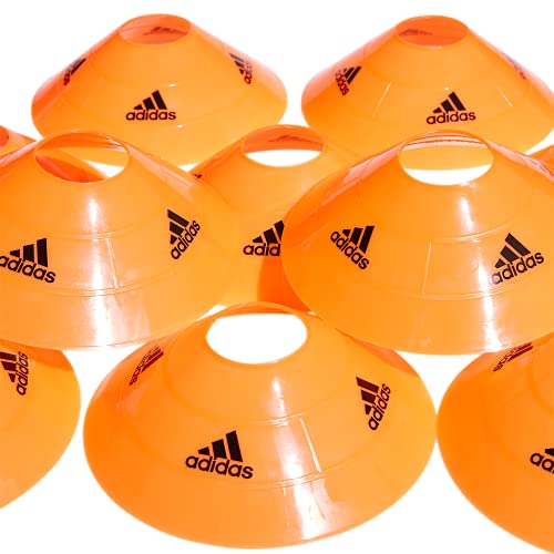 Adidas Soccer Cones-Agility Drill Field Markers, Safety Orange, One Size #TOP3