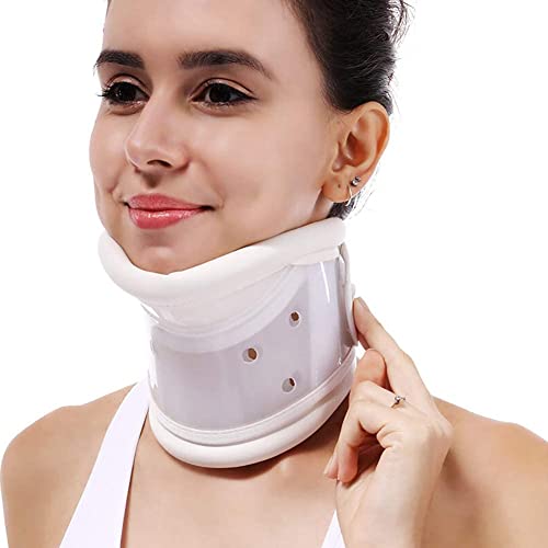 Collare cervicale – Supporto stabilizzatore per collo e testa per alleviare il dolore al collo rigido, tutore regolabile per la cura delle ossa e supporto per il collo
