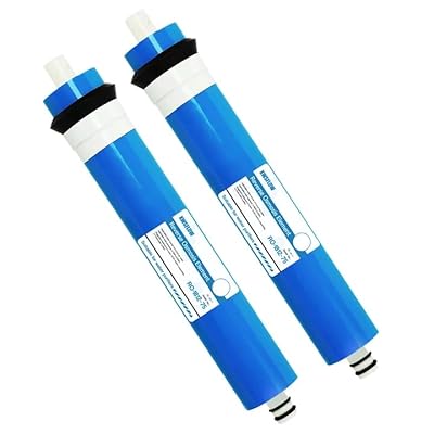 XWSFLOW75-gallon reverse osmosis membrane water filter replacement parts, suitable for household drinking water filtration systems. The component size is 11.75 x 1.75 inches.
