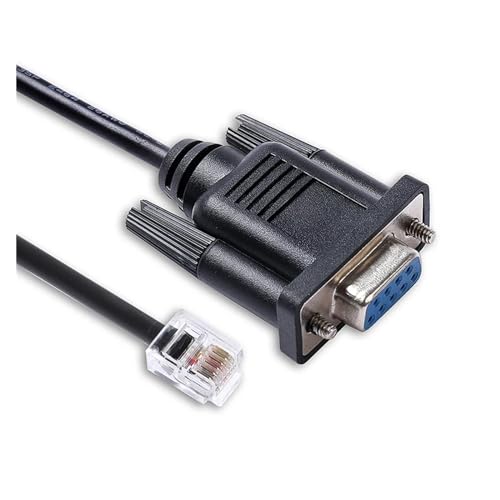Conn-ium Switch Serial Configuration Cable 490NTRJ11 Cable RJ11 6Pin 6P6C to PC Com RS232 DB9 Female(2.98m)