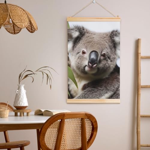 Ours koala impression sur toile prête à suspendre sans outils compliqués - 5