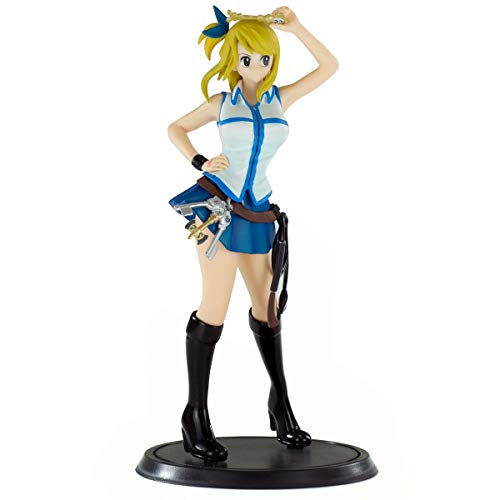 Action Figure Lucy Heartfilia - Standing Characters Fairy Tail Tsume Arts, Multicor