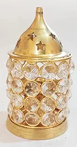 Money VASTU FENGSHUI Stone HANDICRAFTS Gifts Collection Crystal Diya Stand