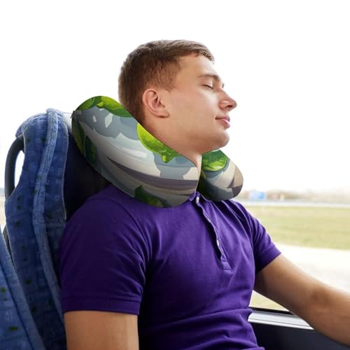 Almohada de espuma viscoelástica tamaño único cervical miniatura 7