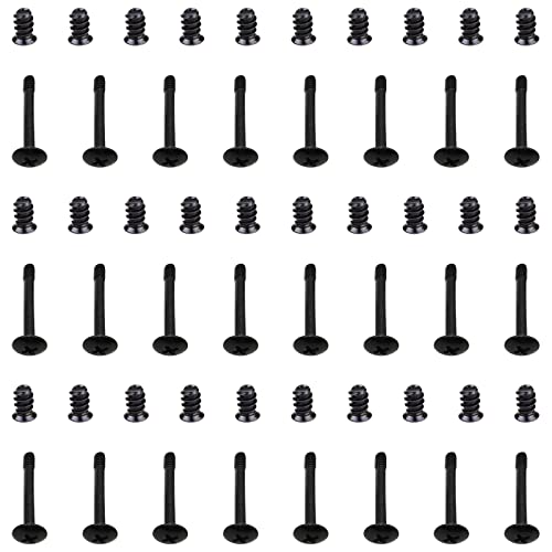 60 Pcs Radiator Fan Screws Computer Case Fan Screws Hardware Accessories for Connecting Fans to The Radiator