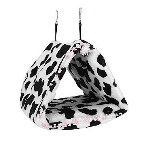 Triangle Hammock Hanging House Hanging Bed, Makkelijk te gebruiken Hamster Hanging Bed, Hamster Hedgehog for Guinea Pigs… - Afbeelding 4