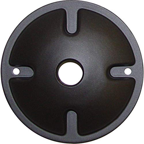 Nuvo Lighting SF76/665 Accessory - 4.5\" 1 Port Outdoor Mounting Plate, Dark Bronze Finish