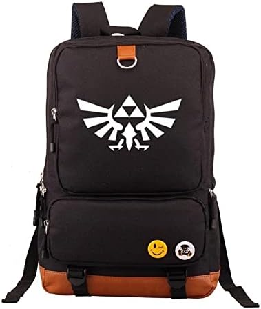 Mxcostume Game Backpack Large Capacity Luminous School Bag Cosplay Accessories (Logo)