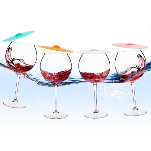 Floating Pool Wine Glasses Set of 4, BPA-Free, 18 oz