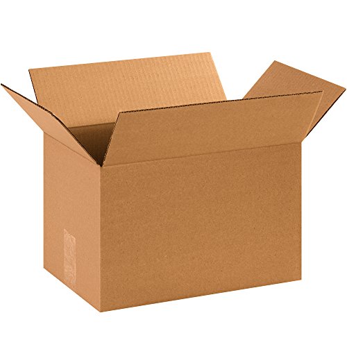Image of PARTNERS BRAND 15 x 8 x 8 Corrugated Cardboard Boxes, Medium 15 inchL x 8 inchW x 8 inchH, Pack of 25 | Shipping, Packaging, Moving, Storage Box for Home or Business, Strong Wholesale Bulk Boxes