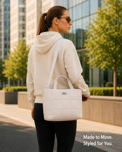 Image of Reebok Crossbody Bags for Women - Lightweight Nylon Small Cross Body Bag Purse with Adjustable Strap for Casual Travel