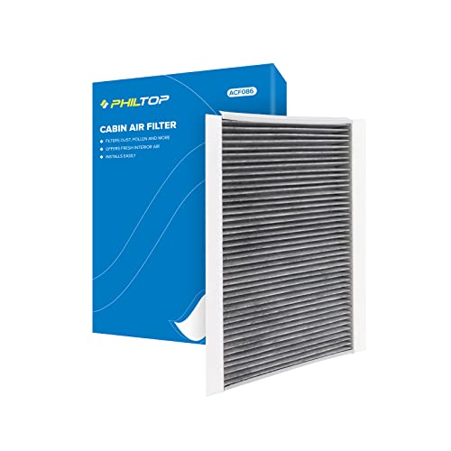 PHILTOP ACF086 (CF10436) Cabin Air Filter, Replacement for Sprinter2500 (2007-2019), Sprinter3500 (2007-2019), Premium Cabin Filter with Activated Carbon Filter Up Dust Pollen Odor