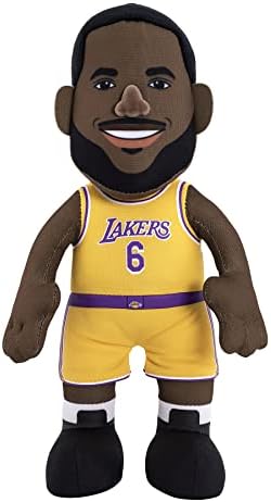 Bleacher Creatures Los Angeles Lakers Lebron James 10″ Plush Figure – A Legend for Play or Display