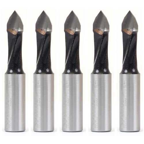 YONICO Boring Bits Through Hole Right Hand (5 Pack) 8mm 10mm Shank 42108R-5PK