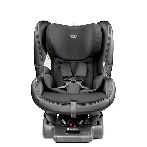 Image of Peg Perego Primo Viaggio Convertible Kinetic - Reversible Car Seat - Rear Facing for Children 5 to 45 lbs and Forward Facing for Children 26.5 to 65 lbs - Made in Italy - Licorice (Black)