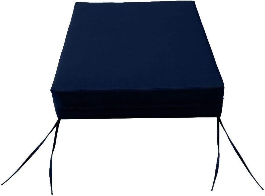 *Cover ONLY*- Outdoor Deep Seat Backrest Pillow Slipcover Knife Edge Large-AD101