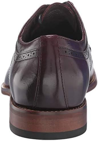 Stacy Adams Men's Dickinson Cap Toe Oxford, Burgundy, 10 M US | Image 2