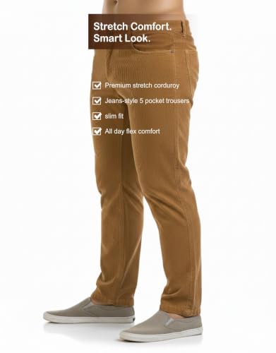 Image of BELANO Men's Corduroy Jeans Style
