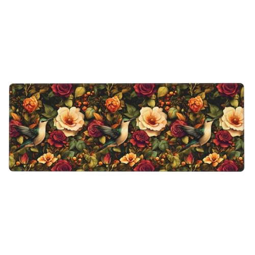 Tapis de souris pour ordinateur portable grand format avec clavier de PC
