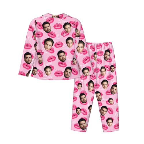 Custom Pajamas Sets Personalized Pajamas For Men Women Custom PJ With Faces Custom Pjs Gifts Customizable Pajama Sets3