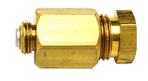 Anderson & Forrester BA721-007 Penn-Baso Pilot Orifice - LP, 1/2" Hex Size, 1" Long, 5/16-32 External UNEF 7/16-24 Internal UNS Threads