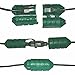 Farm Innovators CC-2 Cord Connect Water-Tight Outdoor Lawn/Garden Power Tool Extension Cord Lock, Fits 12- to 18-Gauge Cords, Green (3 Pack)