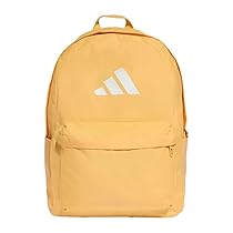 adidas Mixte CLASSIC 3BARS BACKPACK, Semi Ice Tangerine, white, One size