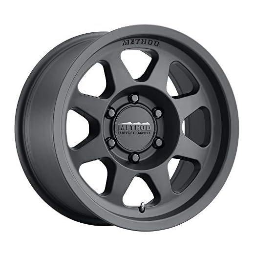 Method Race Wheels 701 Matte Black 17x8.5" 6x5.5", 0mm offset 4.75" Backspace, MR70178560500