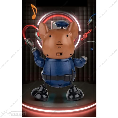Image of Kids Mandi Dancing Robot Dog Toy | Interactive Musical Pet with LED Lights & Motion Sensor