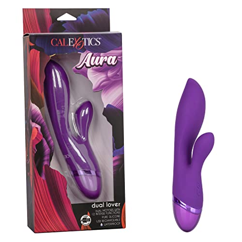 CalExotics Aura Dual Lover Vibromasseur Rabbit 1 Unité