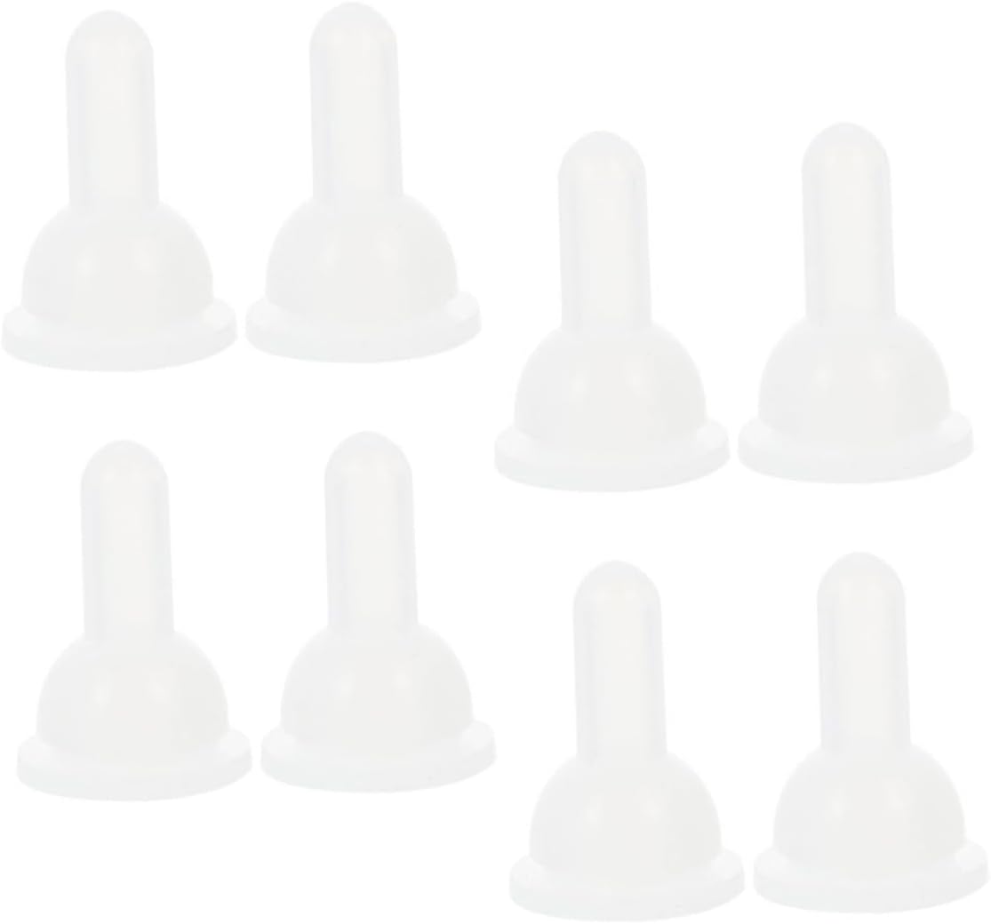 Pet Feeding Bottle Accessories 8pcs Silicone Nipples for Dogs Cats Puppies Rabbits Goat Nipples for Nursing