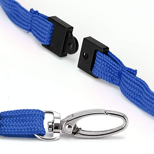 Lanyard Effen kleur door Lanyards Morgen | Pack van 10 Nekbandjes Swivel Metalen Clips Voor Sleutelnaam Tag Badge Pass… - Image 3