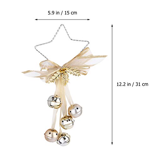 TOYANDONA Natale Rustico Stella Ghirlanda Bacche