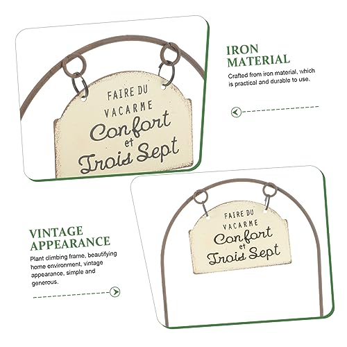 Accessoire de jardinage terrasse et jardin SHINEOFI support U - 6