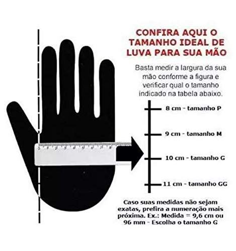 Talge Luva Nitrilica Preta P 100Un, Talge