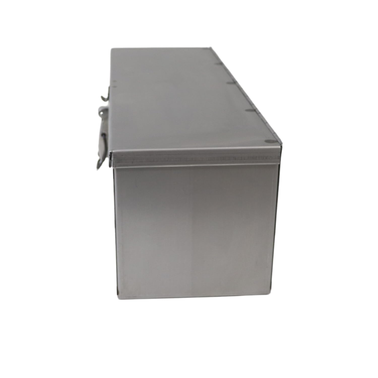 Ama Cassetta attrezzi vuota: Cassetta porta attrezzi in lamiera, Capacità 7 litri, Misure 420x130x130 mm